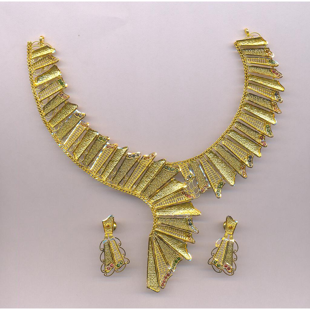 GOLD HALF SET ROUND PLAIN EXCLUSIVE