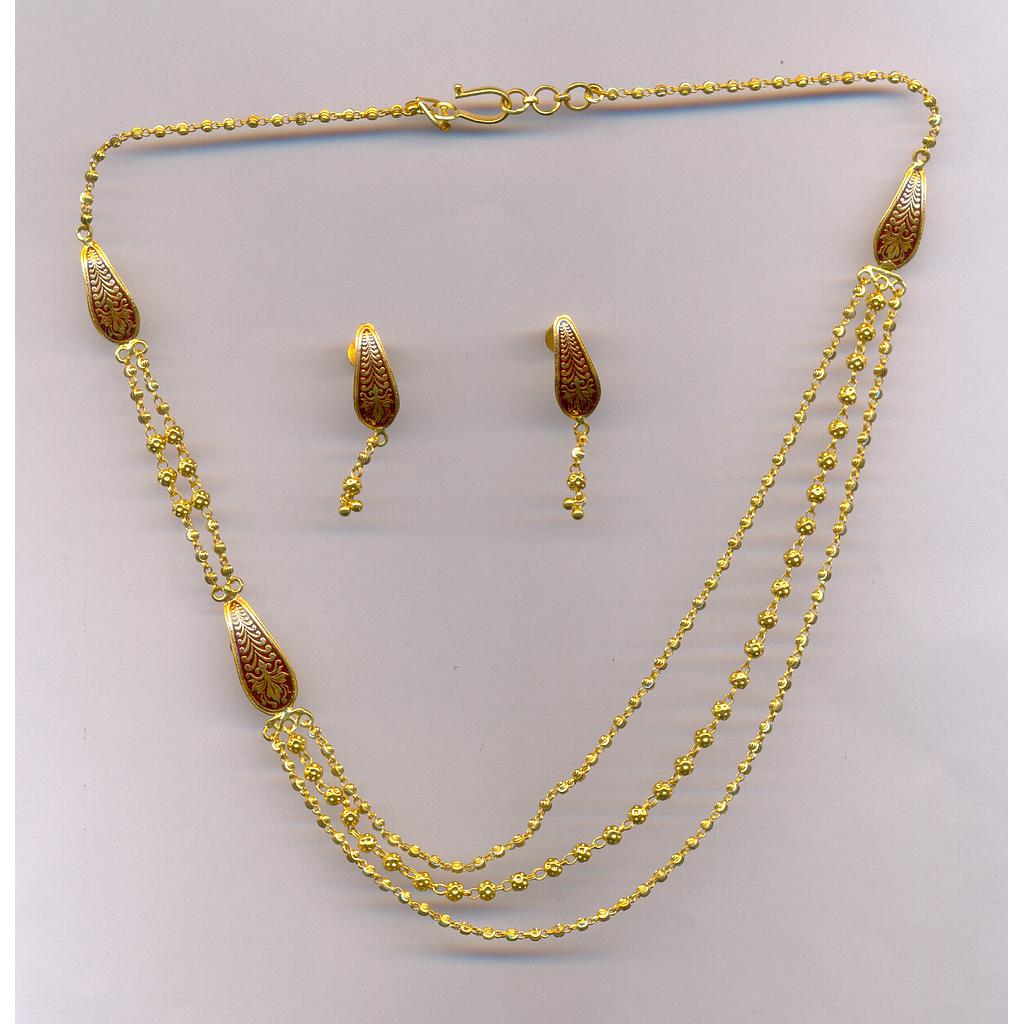 GOLD HALF SET ROUND PLAIN EXCLUSIVE