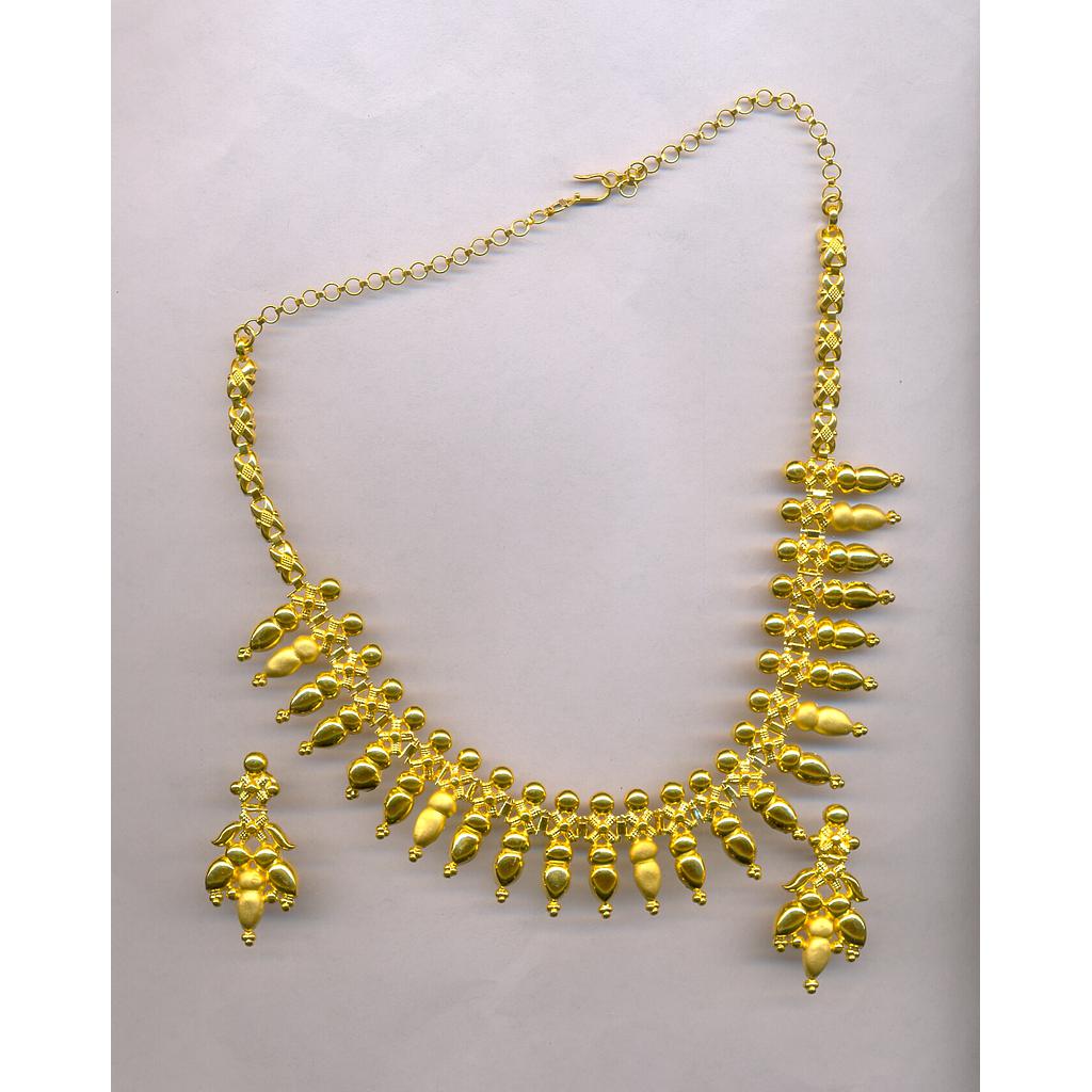 GOLD HALF SET ROUND PLAIN EXCLUSIVE