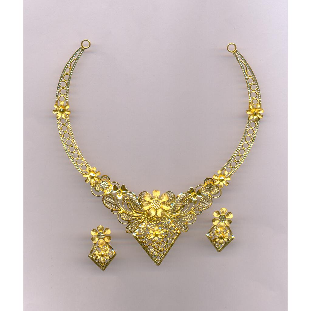 GOLD HALF SET ROUND PLAIN EXCLUSIVE