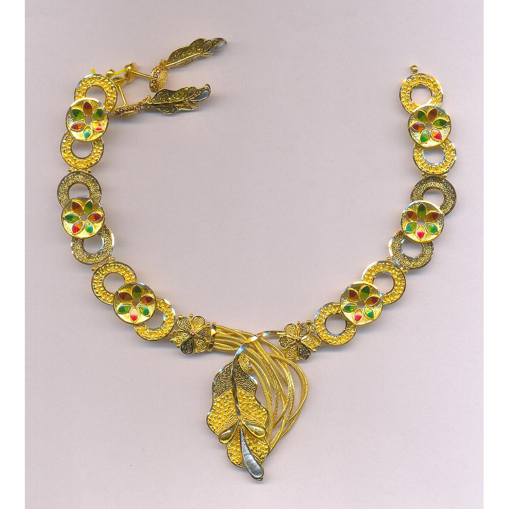 GOLD HALF SET ROUND PLAIN EXCLUSIVE