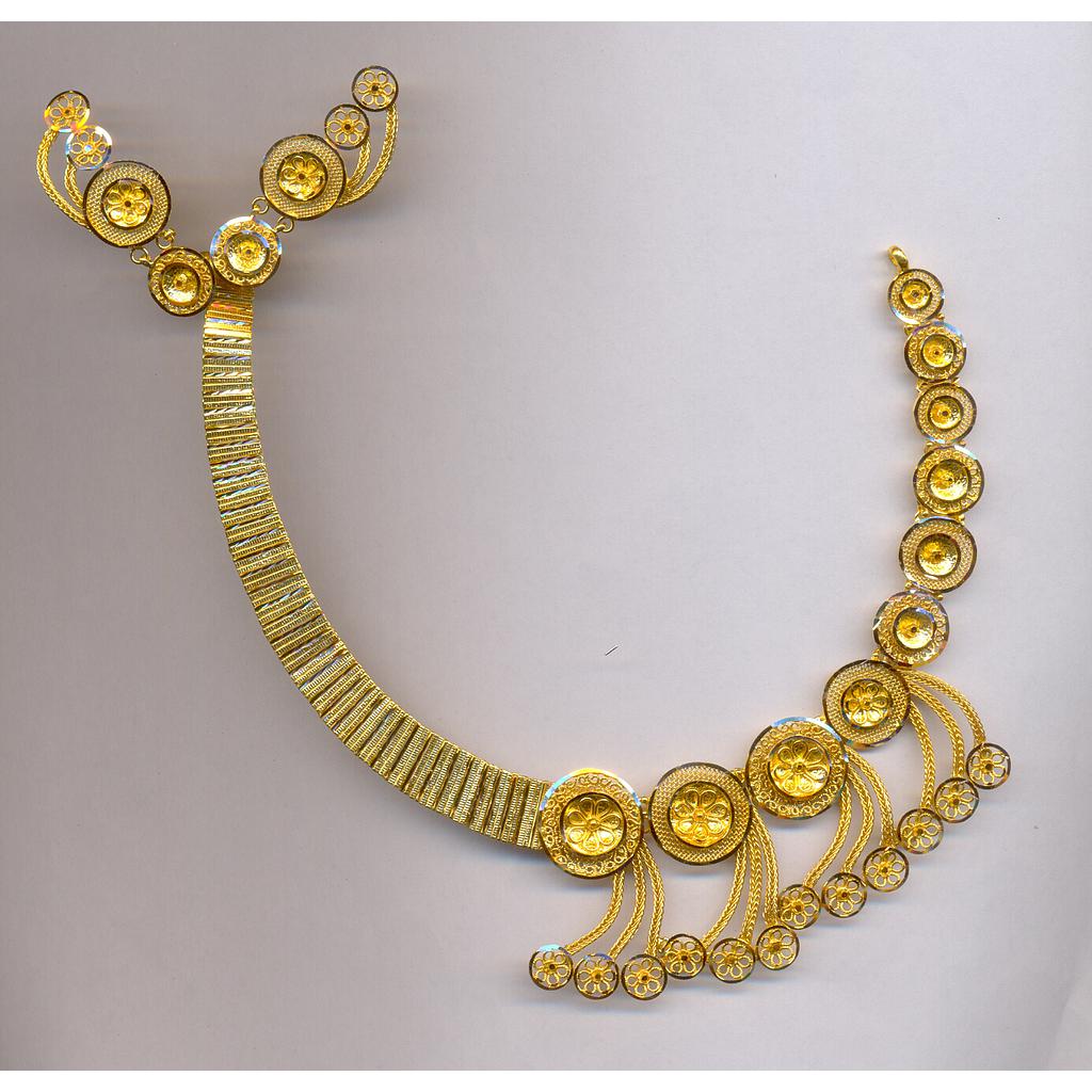 GOLD HALF SET ROUND PLAIN EXCLUSIVE