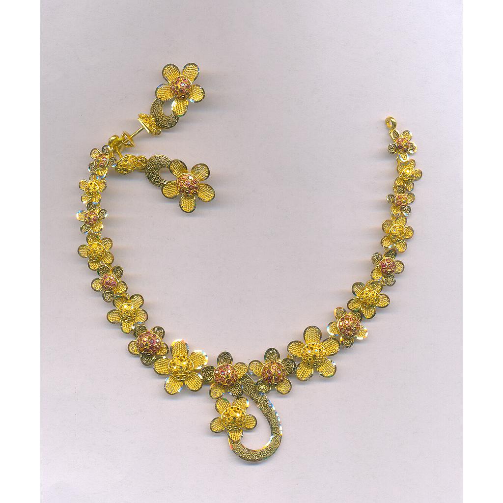 GOLD HALF SET ROUND PLAIN EXCLUSIVE