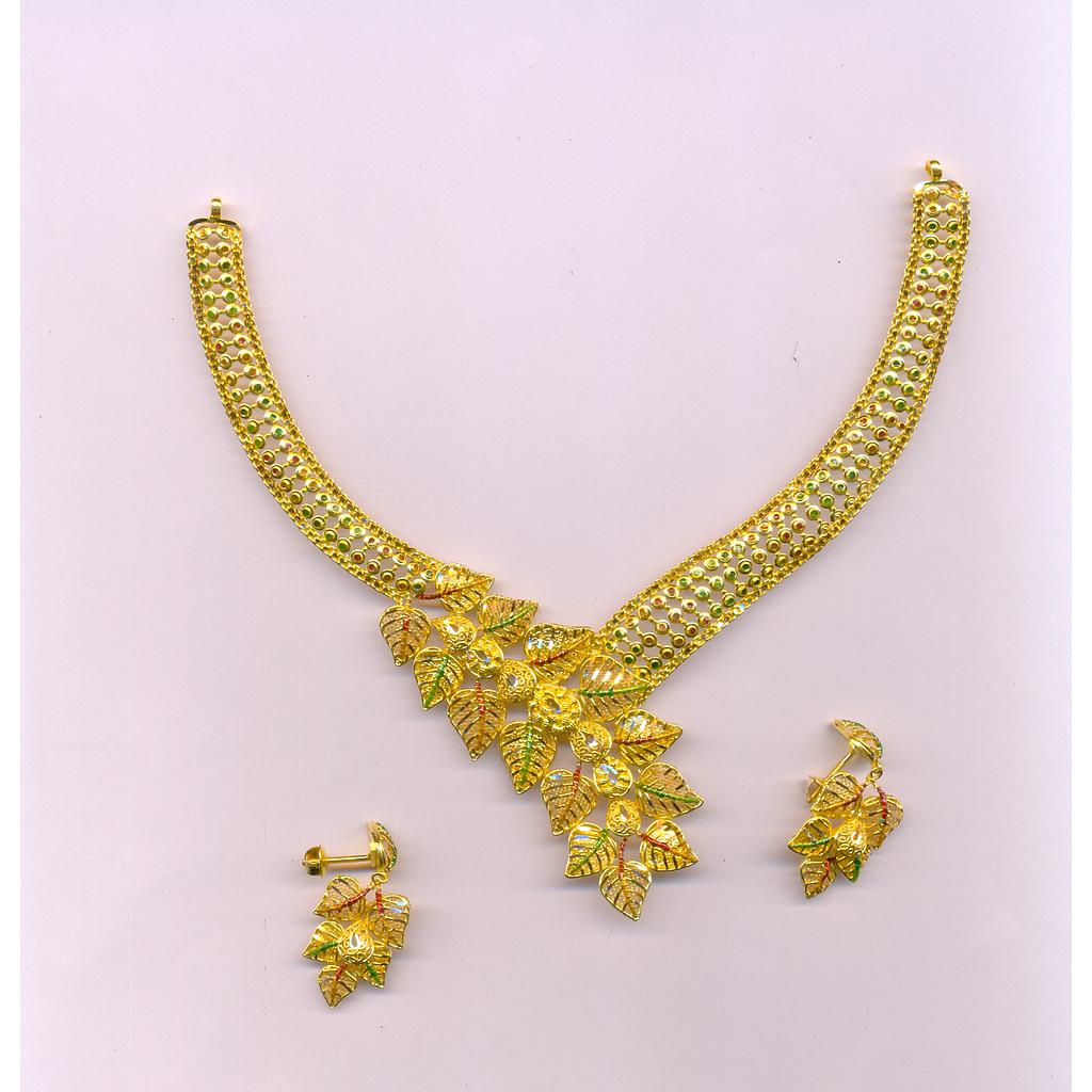 GOLD HALF SET ROUND PLAIN EXCLUSIVE