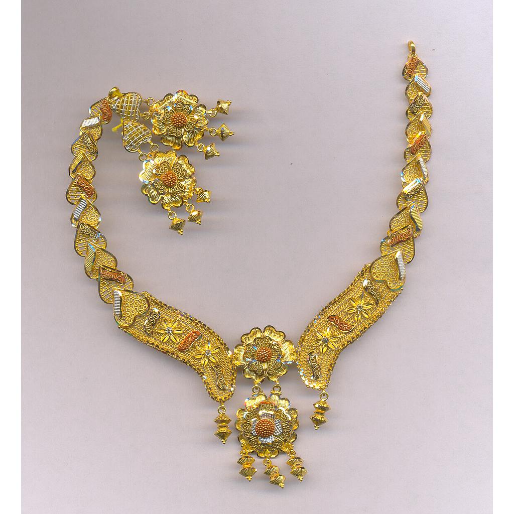 GOLD HALF SET ROUND PLAIN EXCLUSIVE