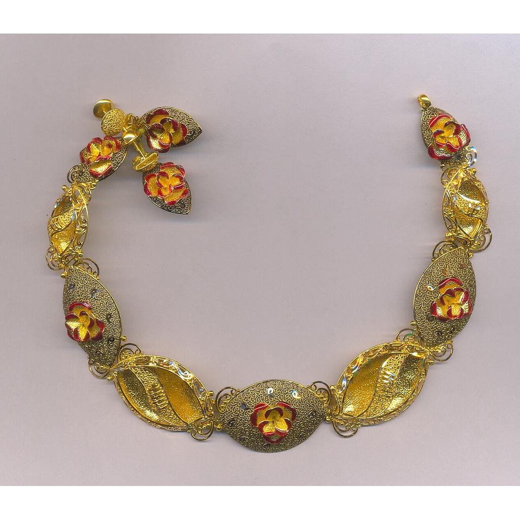 GOLD HALF SET ROUND PLAIN EXCLUSIVE