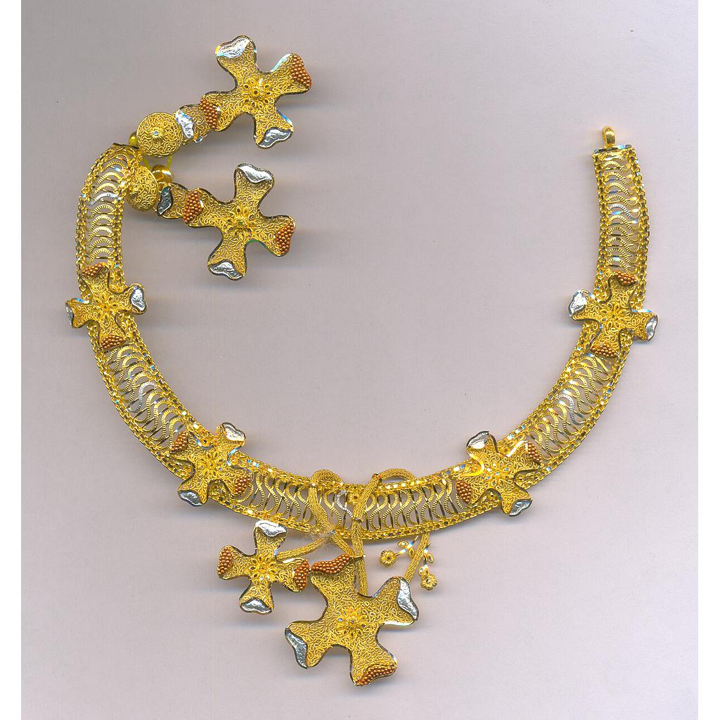 GOLD HALF SET ROUND PLAIN EXCLUSIVE