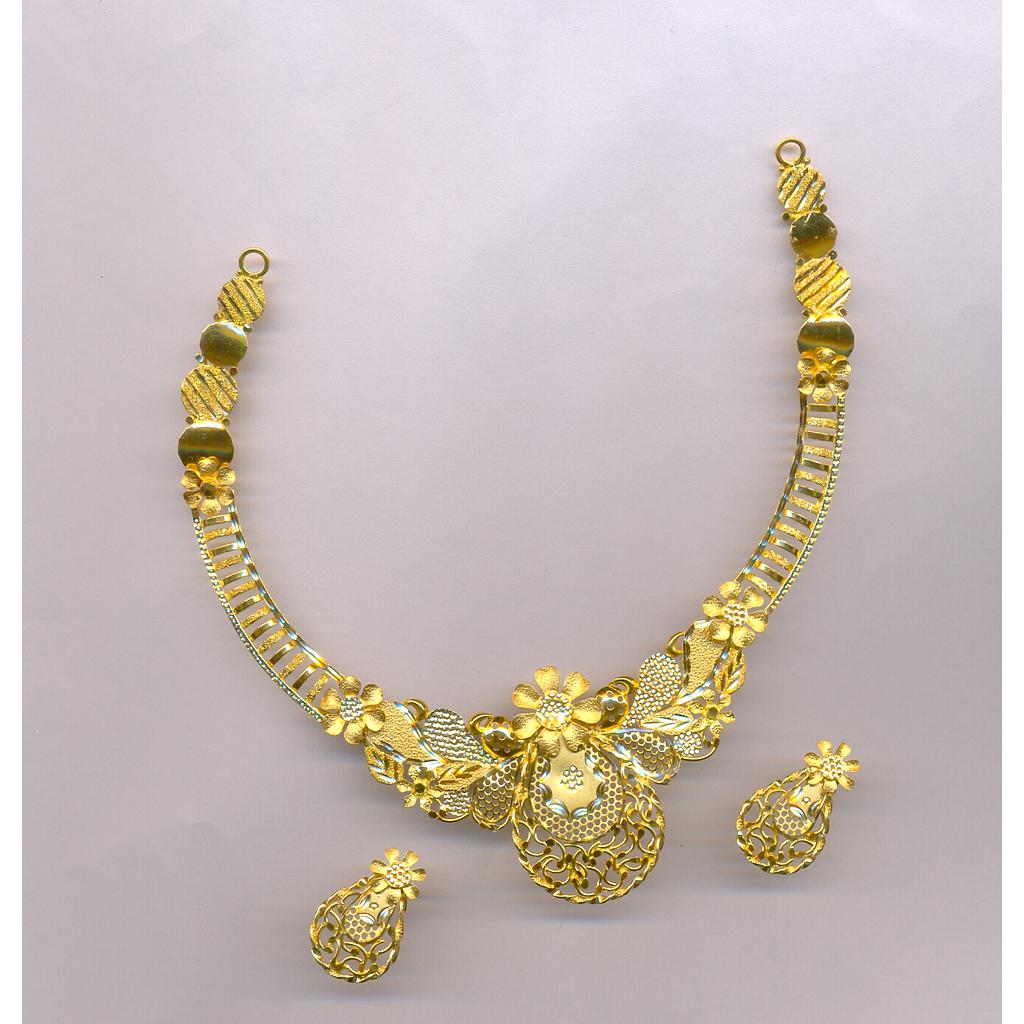 GOLD HALF SET ROUND PLAIN EXCLUSIVE