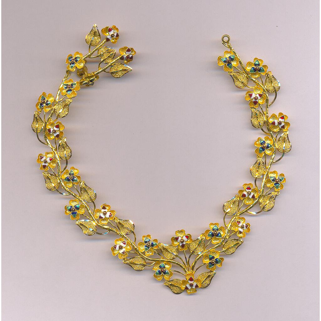 GOLD HALF SET ROUND PLAIN EXCLUSIVE