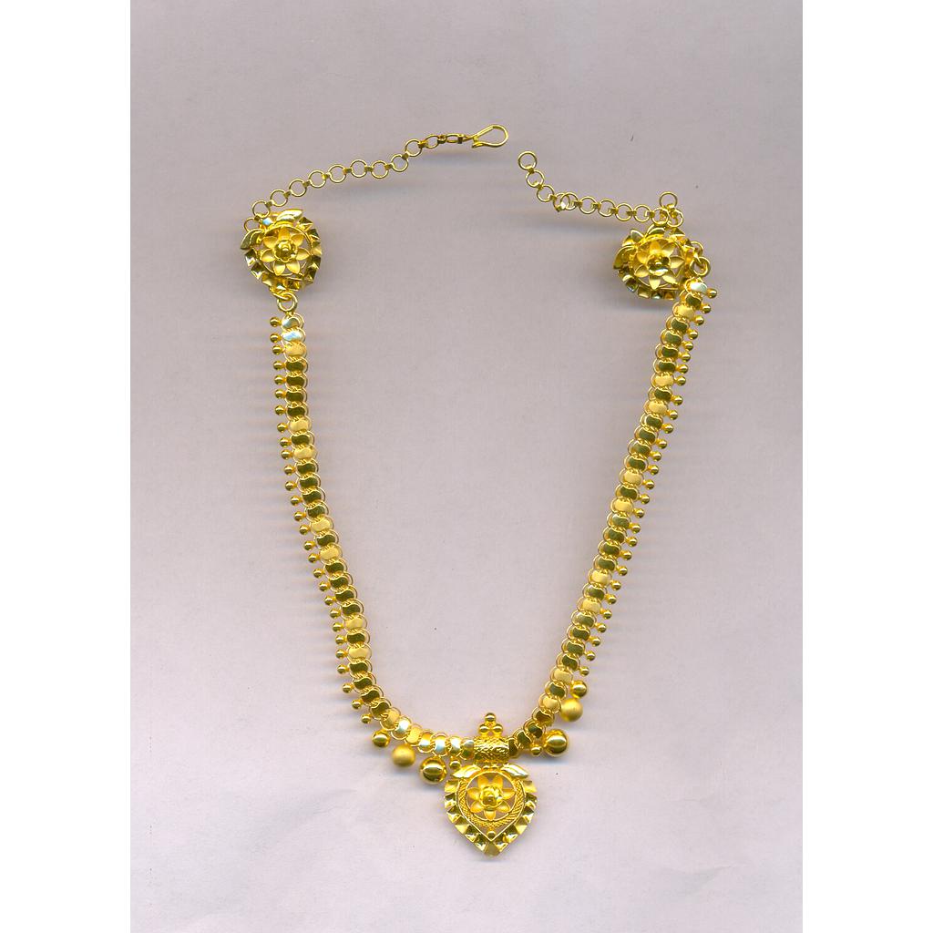 GOLD HALF SET ROUND PLAIN EXCLUSIVE