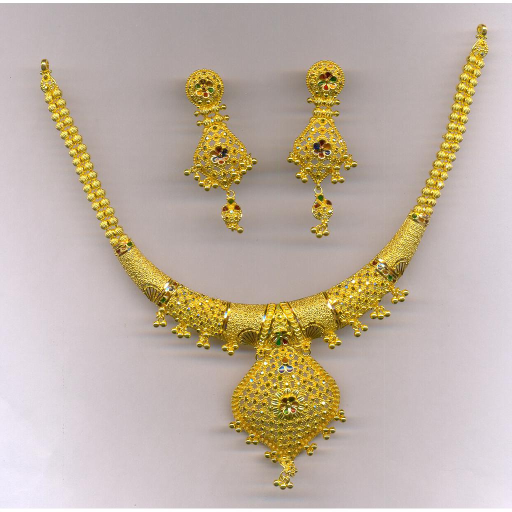 GOLD HALF SET ROUND PLAIN EXCLUSIVE