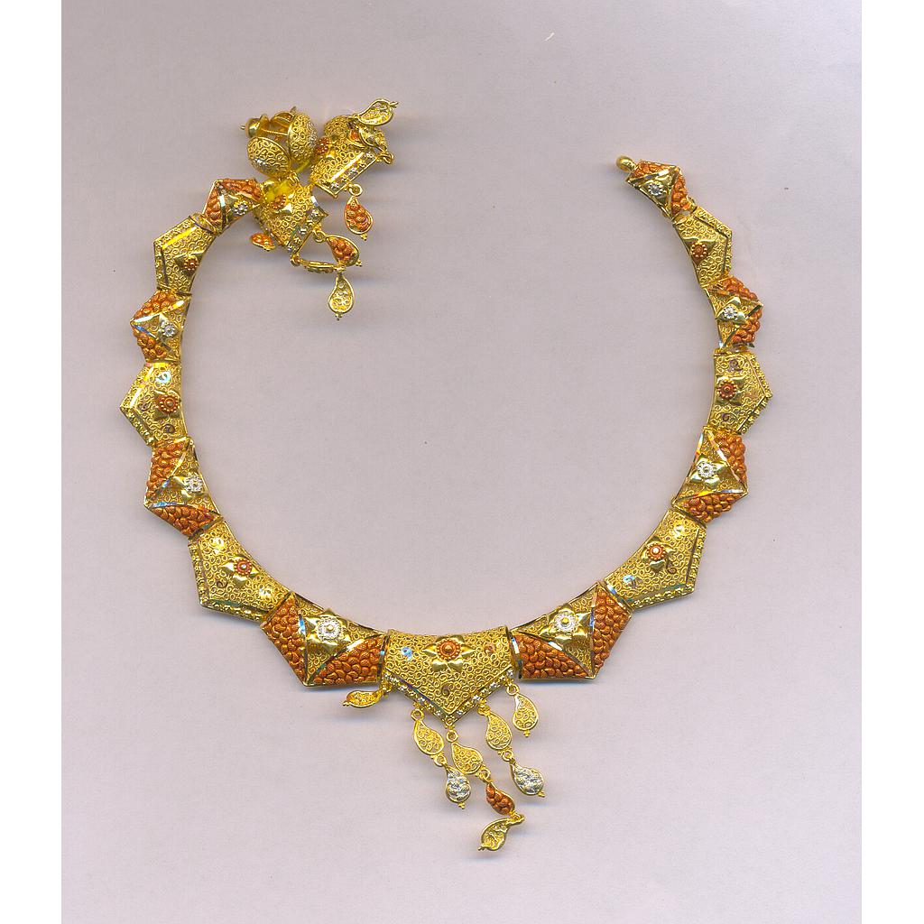 GOLD HALF SET ROUND PLAIN EXCLUSIVE