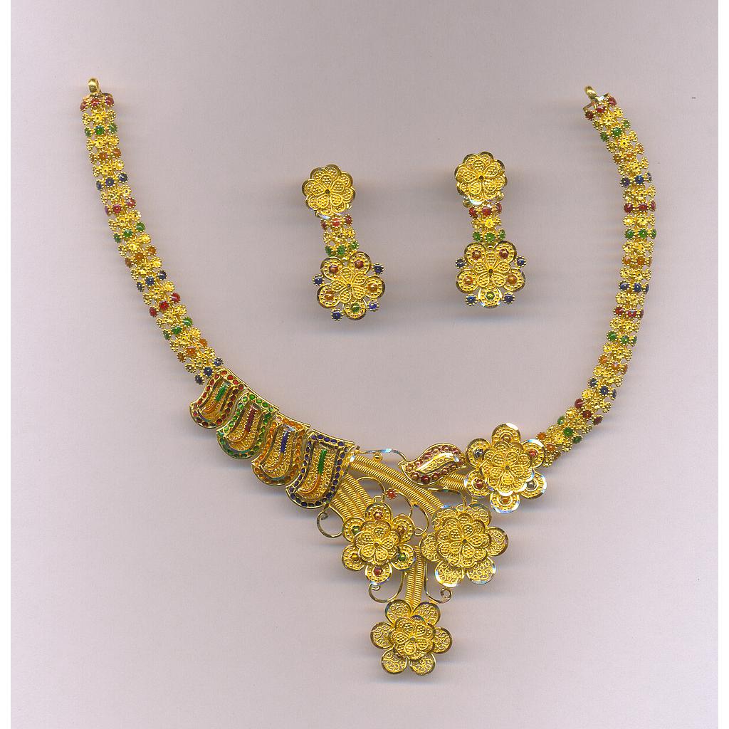 GOLD HALF SET ROUND PLAIN EXCLUSIVE