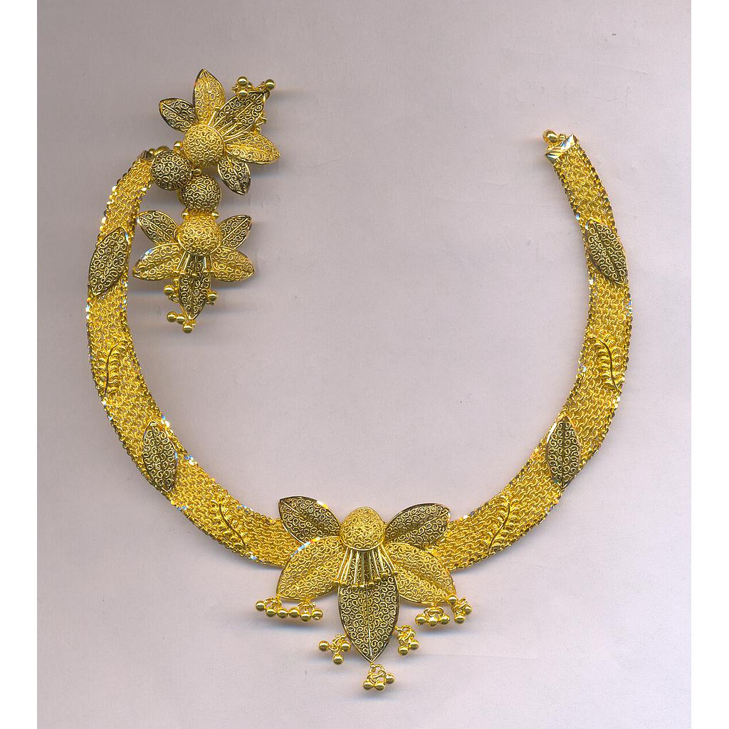 GOLD HALF SET ROUND PLAIN EXCLUSIVE