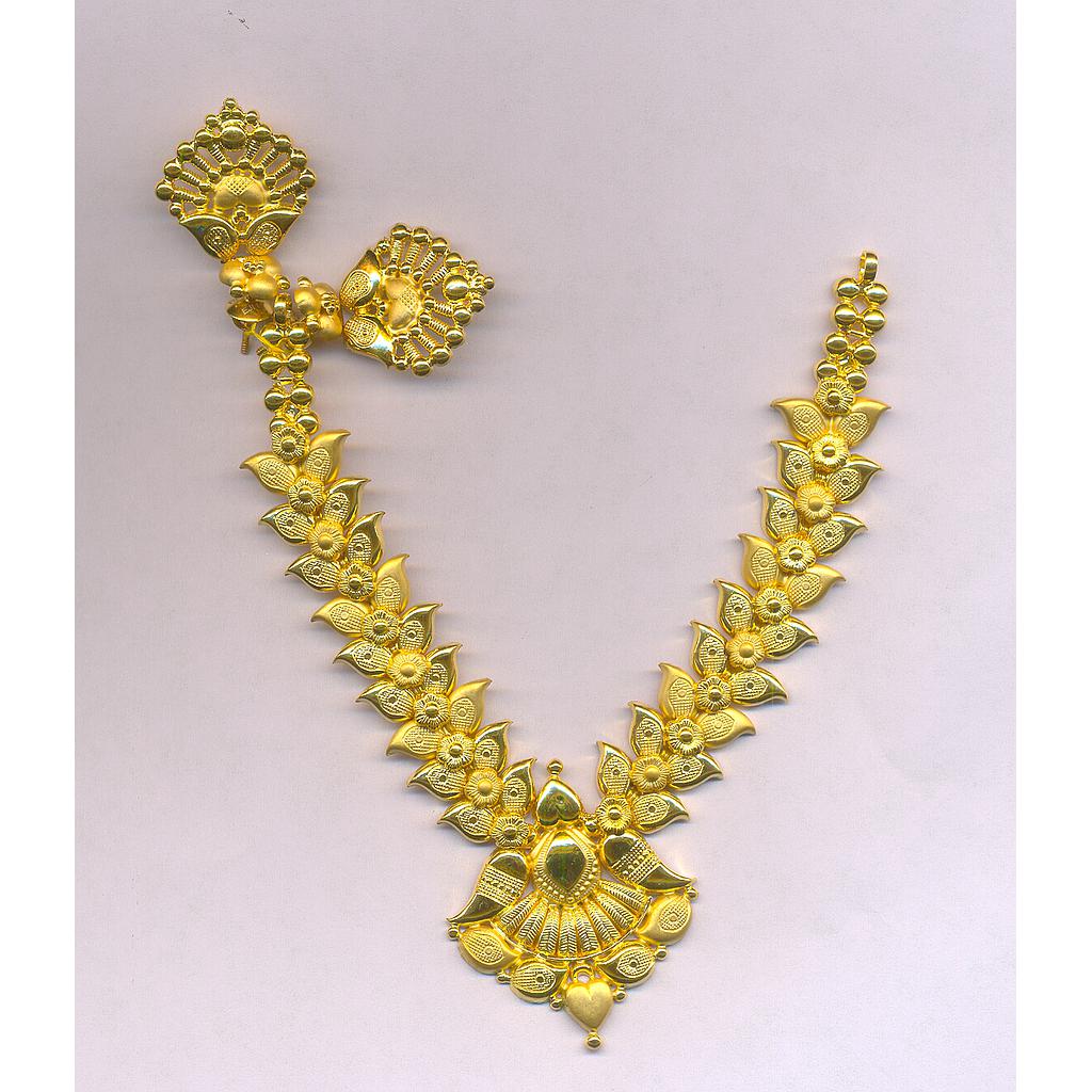 GOLD HALF SET ROUND PLAIN EXCLUSIVE