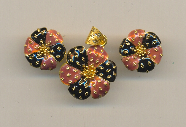 GOLD HALF SET ROUND PLAIN EXCLUSIVE