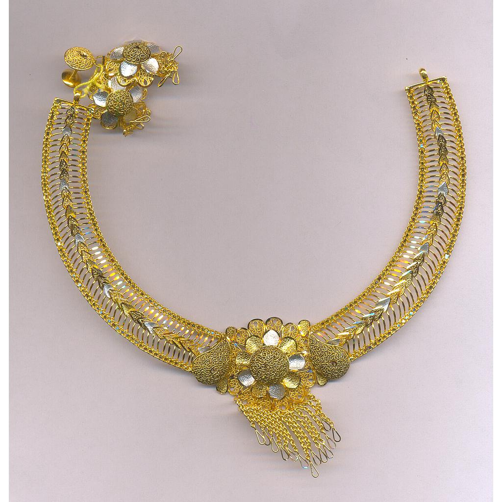 GOLD HALF SET ROUND PLAIN EXCLUSIVE