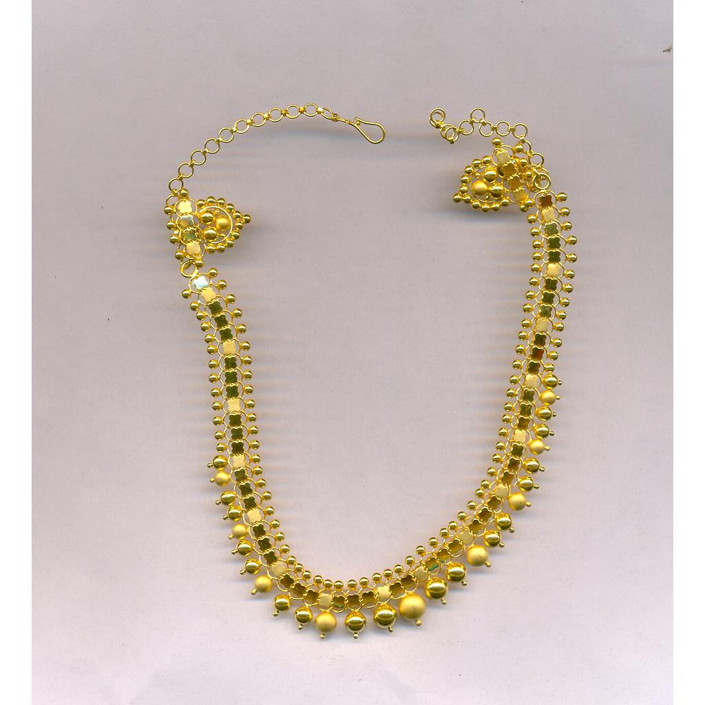 GOLD HALF SET ROUND PLAIN EXCLUSIVE