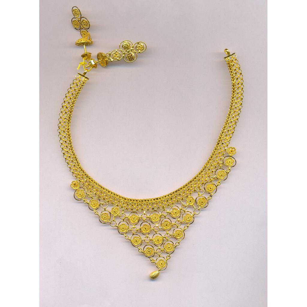 GOLD HALF SET ROUND PLAIN EXCLUSIVE