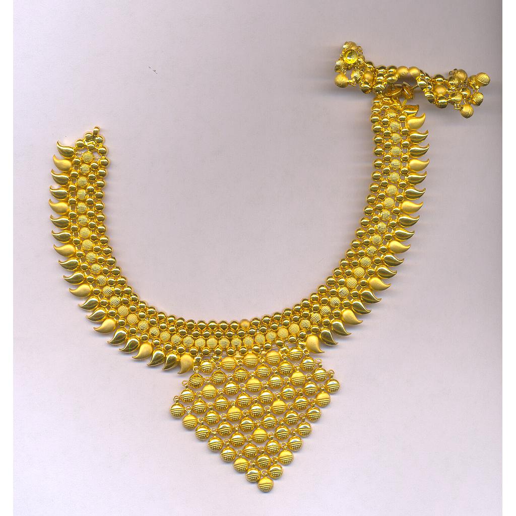 GOLD HALF SET ROUND PLAIN EXCLUSIVE