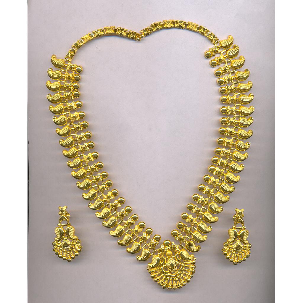 GOLD HALF SET ROUND PLAIN EXCLUSIVE