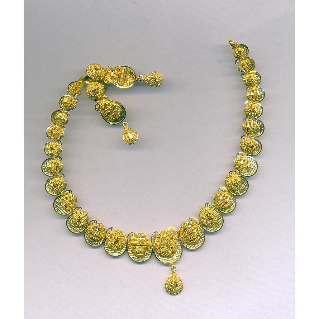 GOLD HALF SET ROUND PLAIN EXCLUSIVE