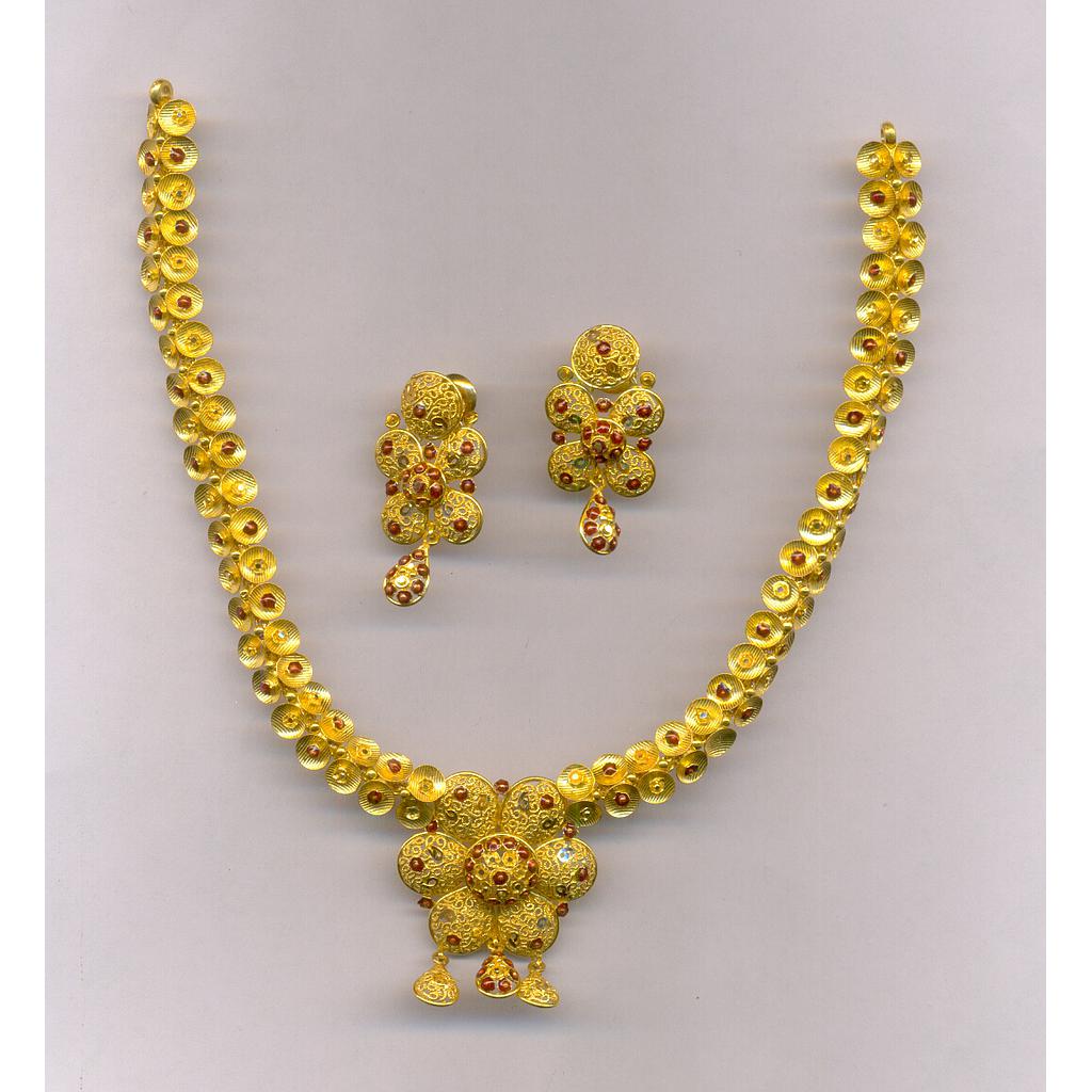 GOLD HALF SET ROUND PLAIN EXCLUSIVE