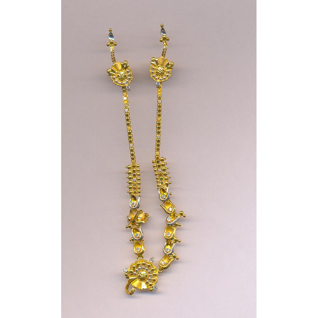 GOLD HALF SET ROUND PLAIN EXCLUSIVE