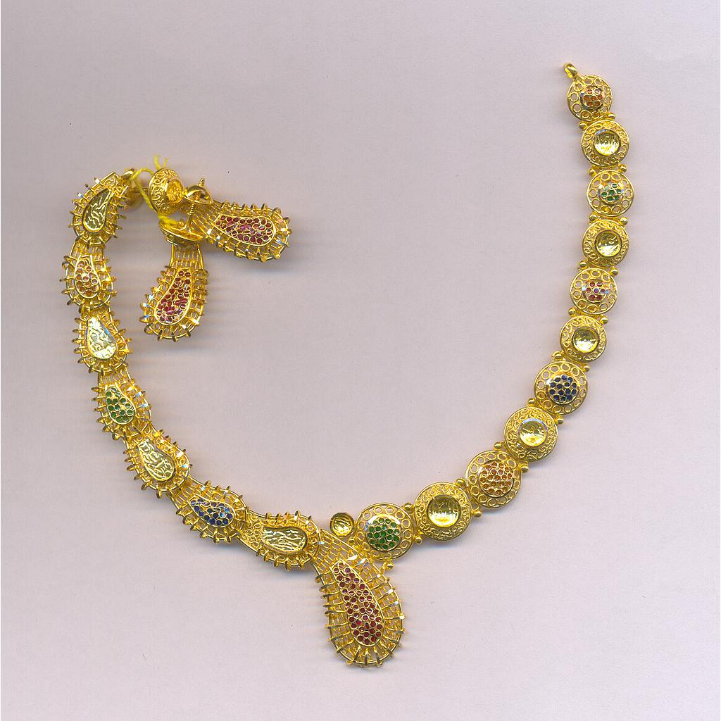 GOLD HALF SET ROUND PLAIN EXCLUSIVE