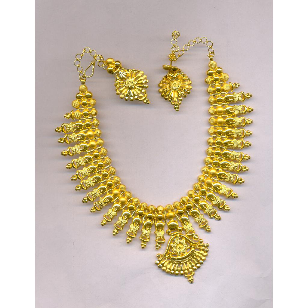 GOLD HALF SET ROUND PLAIN EXCLUSIVE