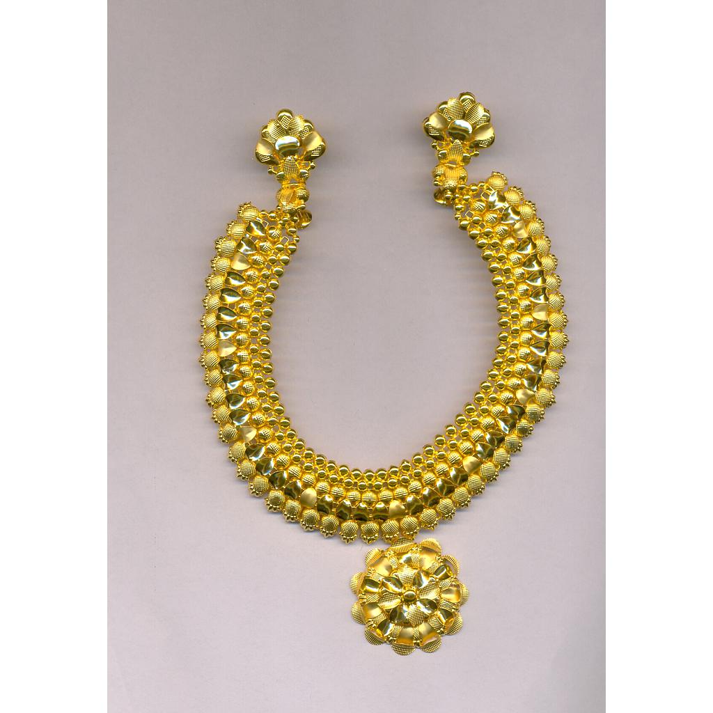GOLD HALF SET ROUND PLAIN EXCLUSIVE