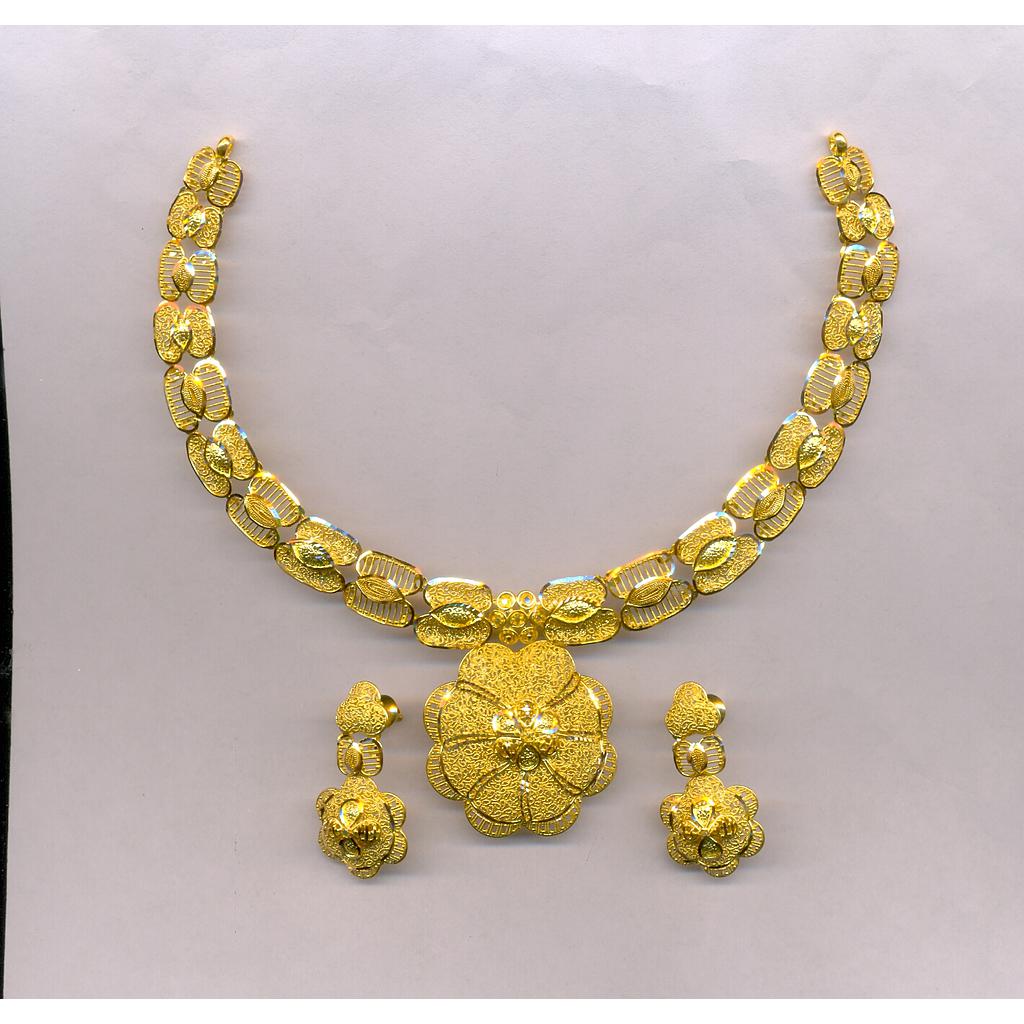 GOLD HALF SET ROUND PLAIN EXCLUSIVE
