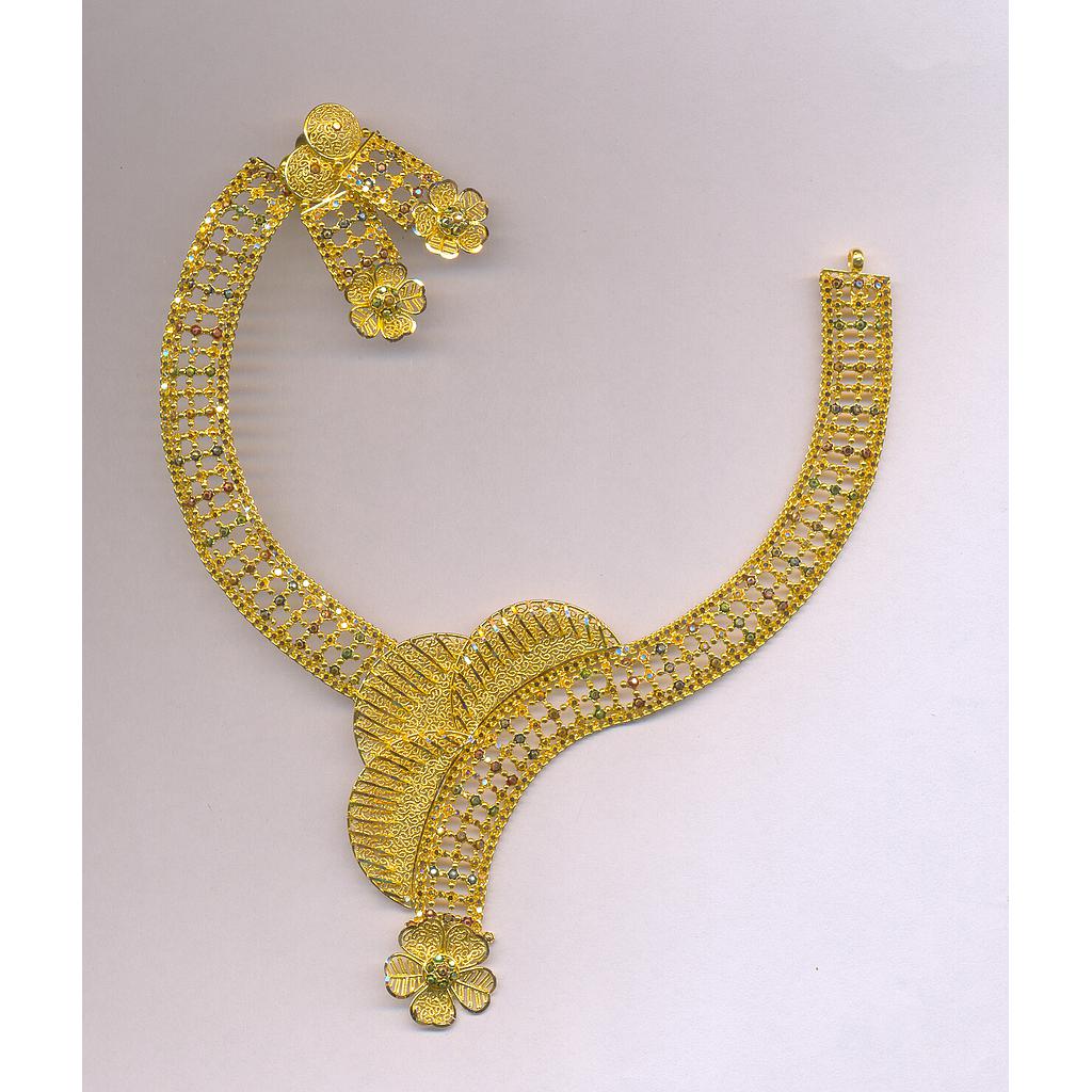 GOLD HALF SET ROUND PLAIN EXCLUSIVE