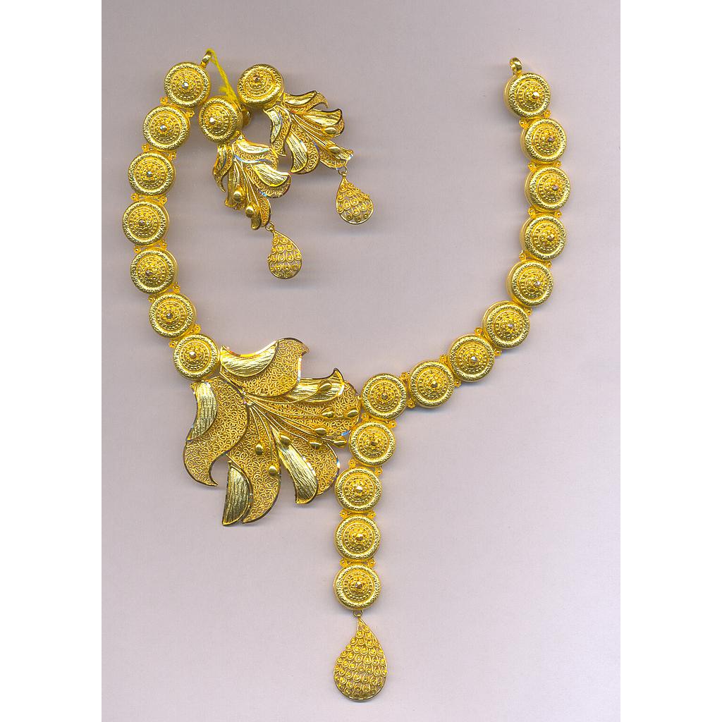 GOLD HALF SET ROUND PLAIN EXCLUSIVE