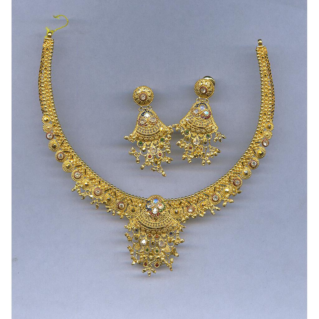 GOLD HALF SET ROUND PLAIN EXCLUSIVE