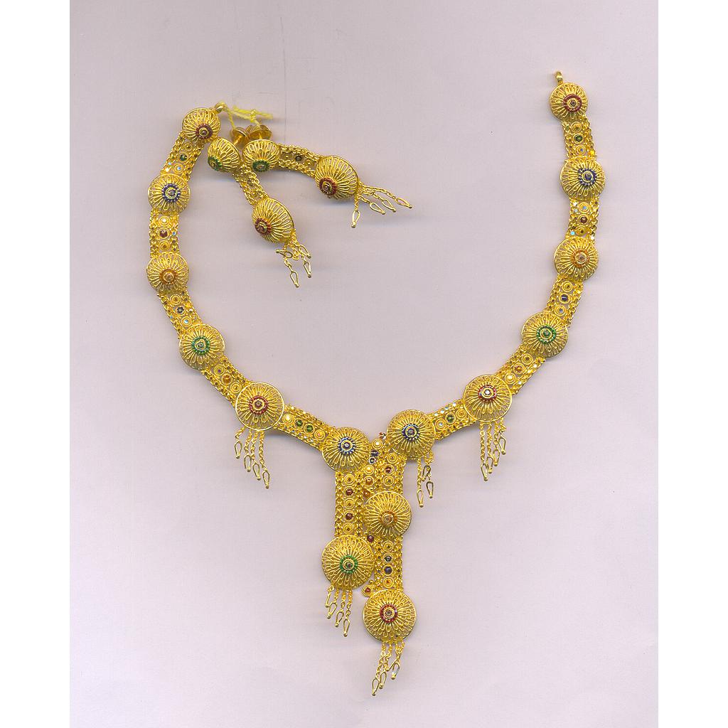 GOLD HALF SET ROUND PLAIN EXCLUSIVE
