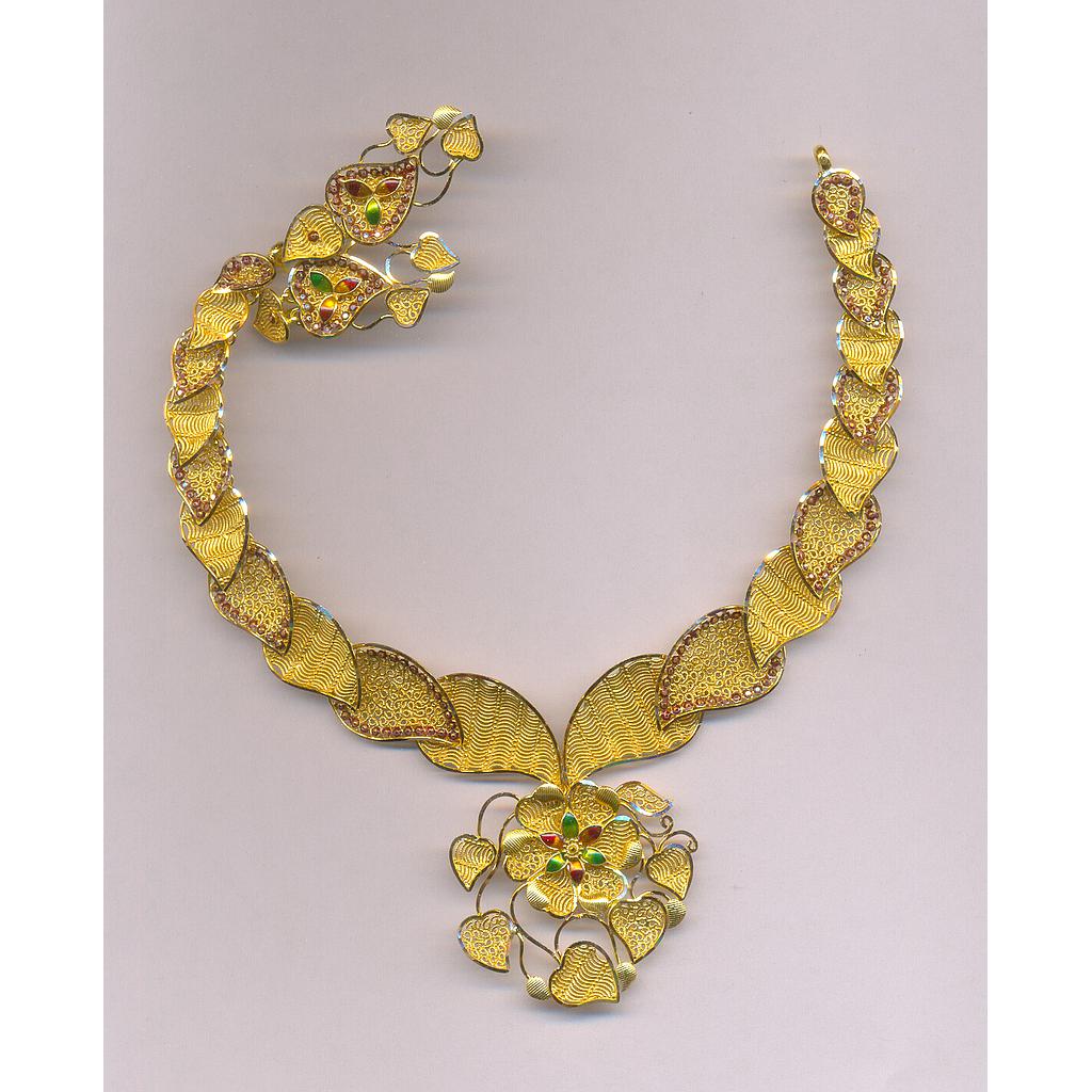 GOLD HALF SET ROUND PLAIN EXCLUSIVE