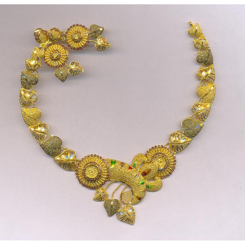 GOLD HALF SET ROUND PLAIN EXCLUSIVE