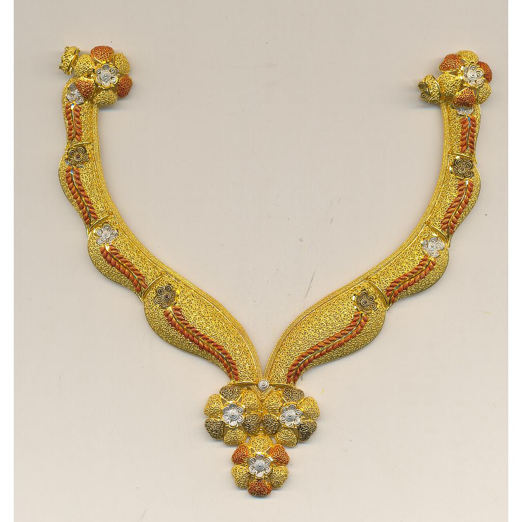 GOLD HALF SET ROUND PLAIN EXCLUSIVE