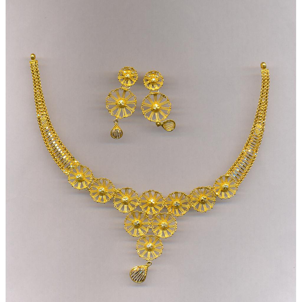 GOLD HALF SET ROUND PLAIN EXCLUSIVE