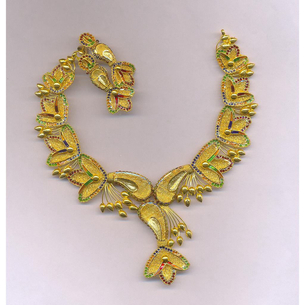 GOLD HALF SET ROUND PLAIN EXCLUSIVE