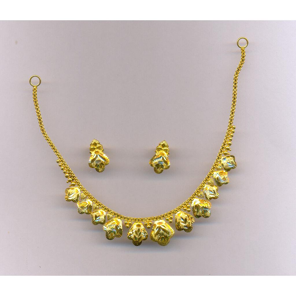 GOLD HALF SET ROUND PLAIN EXCLUSIVE