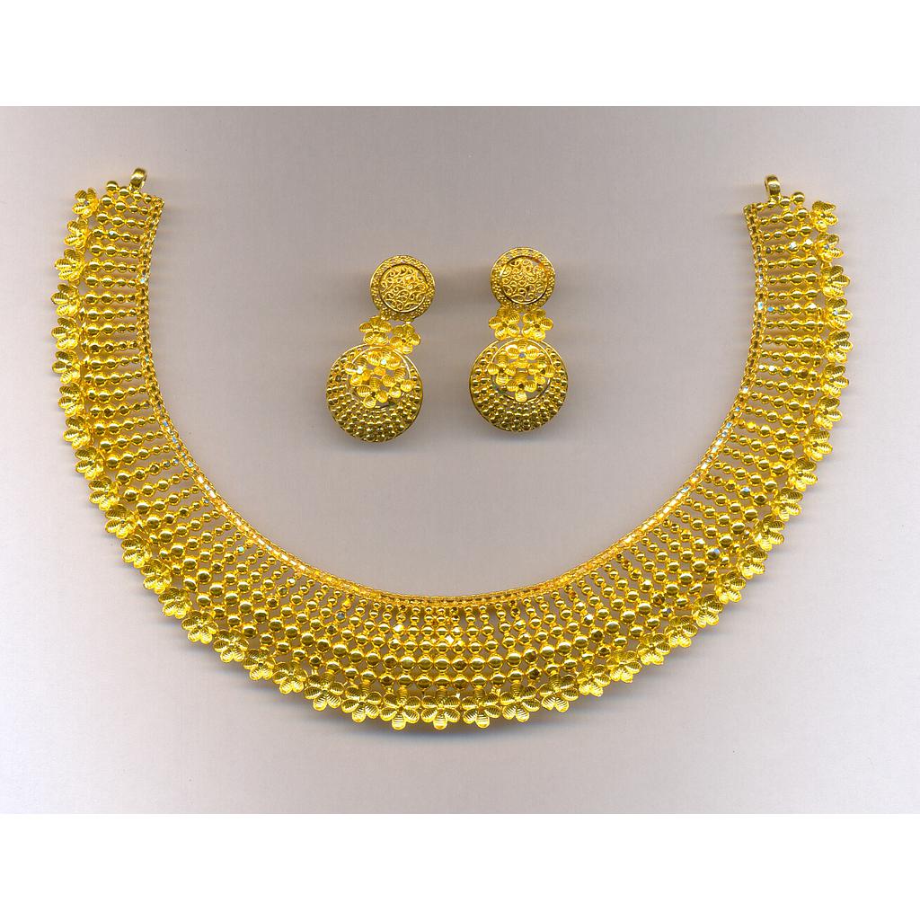 GOLD HALF SET ROUND PLAIN EXCLUSIVE