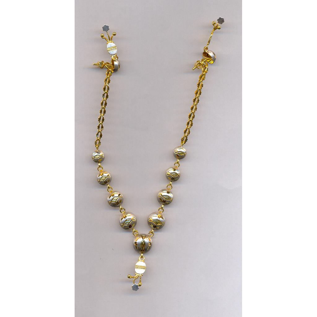 GOLD HALF SET ROUND PLAIN EXCLUSIVE