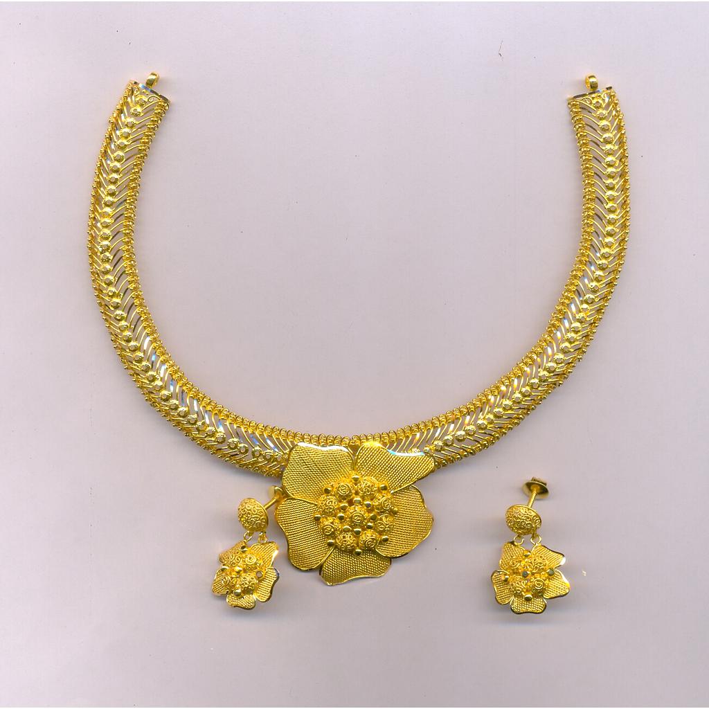 GOLD HALF SET ROUND PLAIN EXCLUSIVE