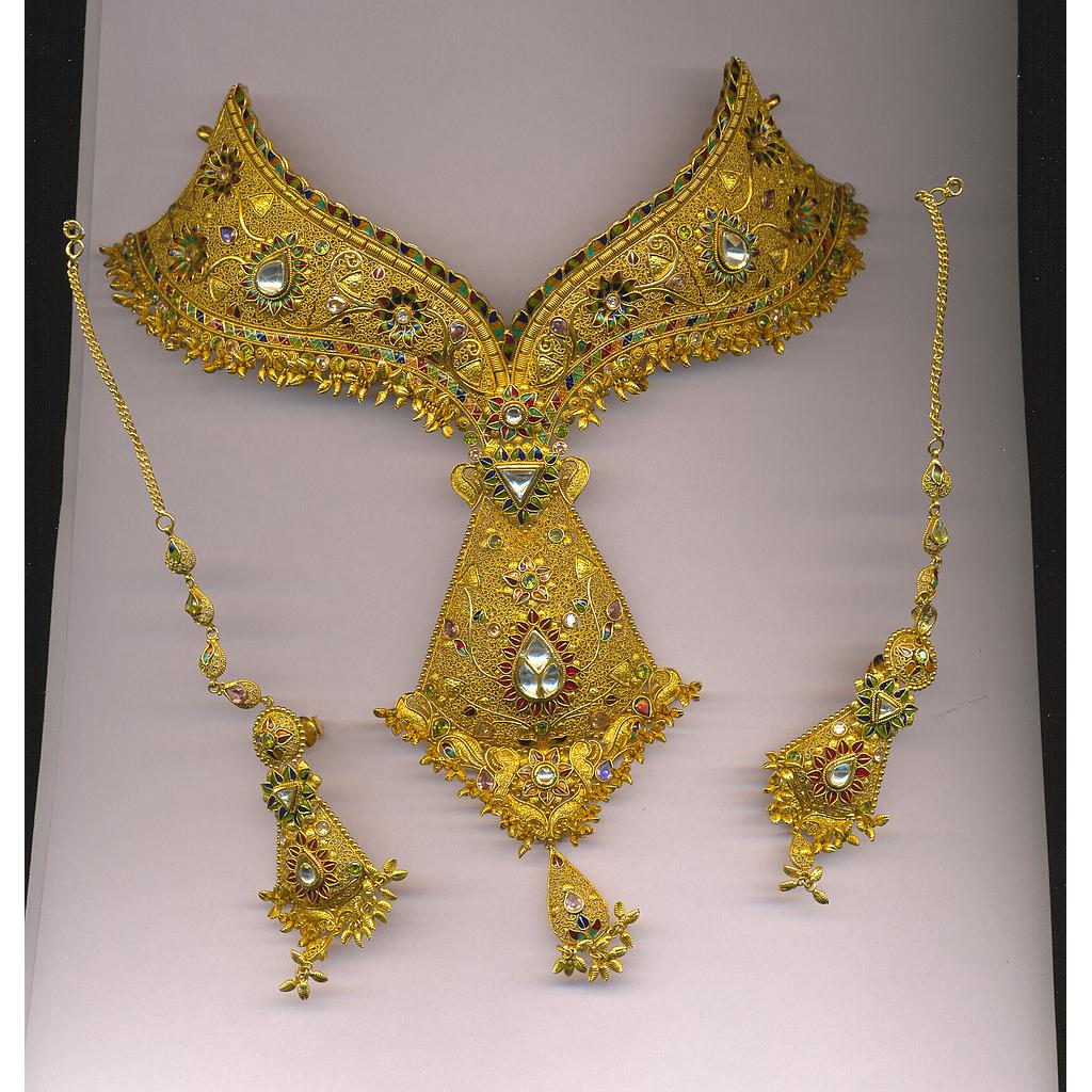 GOLD HALF SET ROUND PLAIN EXCLUSIVE