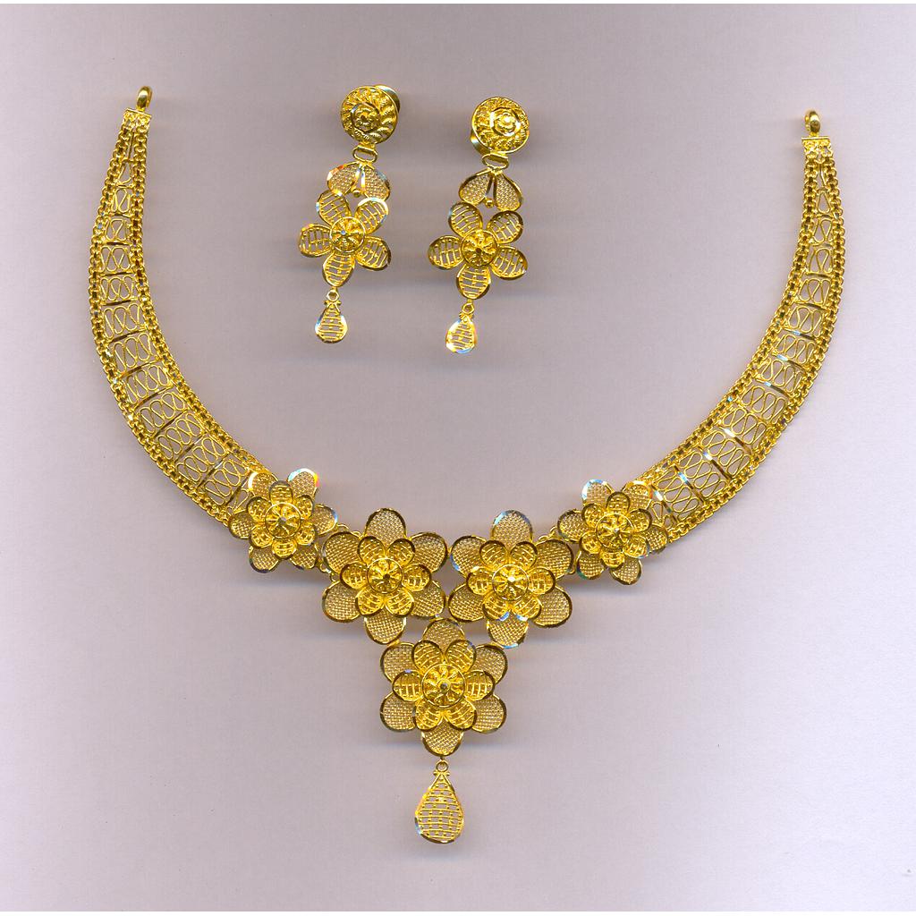 GOLD HALF SET ROUND PLAIN EXCLUSIVE