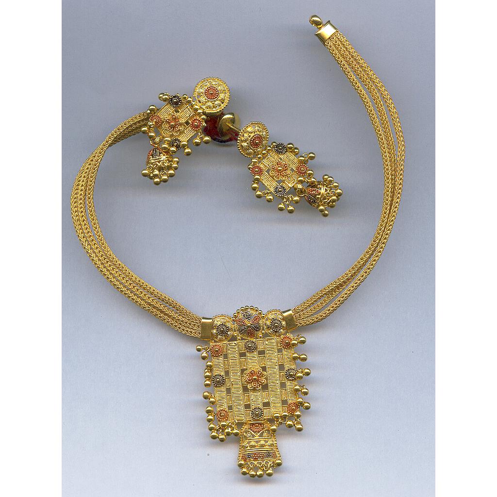 GOLD HALF SET ROUND PLAIN EXCLUSIVE