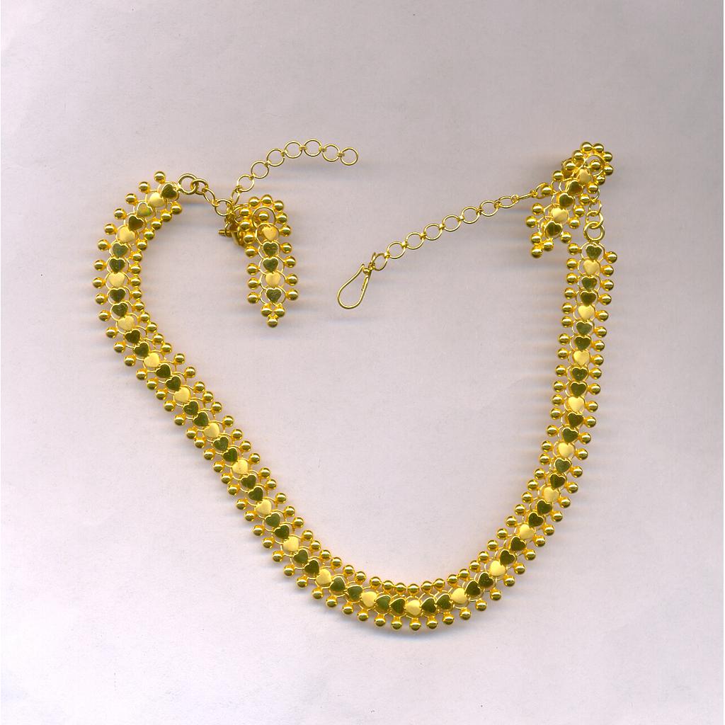 GOLD HALF SET ROUND PLAIN EXCLUSIVE