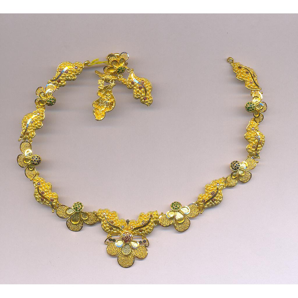 GOLD HALF SET ROUND PLAIN EXCLUSIVE